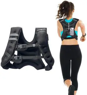 30lb Weighted Vest for Men Women Workout Equipment for Strength Training 30lb Weighted Vest for Men Women Workout Equipment for Strength Training