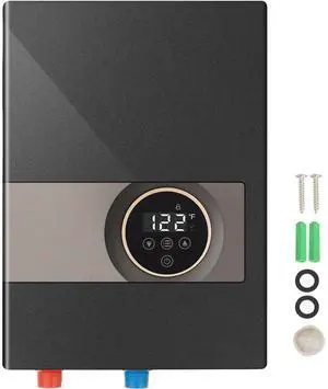 Instant Water Heater, 13.8kw Electric Tankless Water Boiler, Digital Temperature Display & Easy Installation & 24-Hour Water Supply, For Kitchen Bathroom Shower Mall Salon Shampoo ETL Listed Instant Water Heater, 13.8kw Electric Tankless Water Boiler, Digital Temperature Display & Easy Installation & 24-Hour Water Supply, For Kitchen Bathroom Shower Mall Salon Shampoo ETL Listed