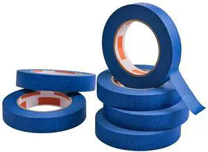 Painters Tape 1 Inch Wide (0.94 In x 60 Yds) 6 Rolls Blue Painter Masking Tape Painters Tape 1 Inch Wide (0.94 In x 60 Yds) 6 Rolls Blue Painter Masking Tape
