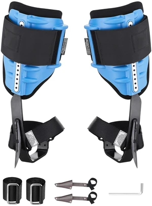 Tree Climbing Spikes, Height-Adjustable Tree Climbing Gear with Straps & Padding Cushion, 350 lbs Load Capacity, Heavy Duty Steel Climb Spurs Arborist Equipment for Fruit Picking Hunting Tree Climbing Spikes, Height-Adjustable Tree Climbing Gear with Straps & Padding Cushion, 350 lbs Load Capacity, Heavy Duty Steel Climb Spurs Arborist Equipment for Fruit Picking Hunting