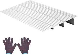 Door Threshold Ramp, 3 inch Rise, Aluminum Alloy Threshold Ramp Rated 800 lbs Load Capacity, Handicap Ramps for Home Steps for Wheelchair, Scooters, Power Chairs, Walkers, Bicycle, Tricycle Door Threshold Ramp, 3 inch Rise, Aluminum Alloy Threshold Ramp Rated 800 lbs Load Capacity, Handicap Ramps for Home Steps for Wheelchair, Scooters, Power Chairs, Walkers, Bicycle, Tricycle
