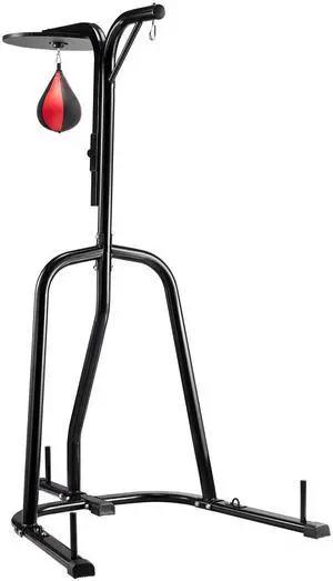 2 in 1 Heavy Duty Punching Bag Frame Boxing Punching Fitness Stand Steel 2 in 1 Heavy Duty Punching Bag Frame Boxing Punching Fitness Stand Steel