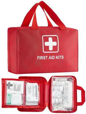 First Aid Kit 500 Pieces Large Survival Bag Emergency Medical Supplies Home Car First Aid Kit 500 Pieces Large Survival Bag Emergency Medical Supplies Home Car