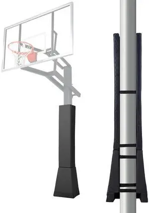 64" Tall Basketball Pole Pad All-weather Durable Padding for 7"x7" Square Pole 64" Tall Basketball Pole Pad All-weather Durable Padding for 7"x7" Square Pole