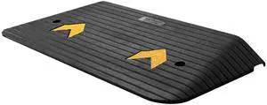 Upgraded Rubber Threshold Ramp, 3" Rise Door Ramp with 1 Channel, Natural Rubber Car Ramp with Non-Slip Textured Surface, 33069 lbs Load Capacity Curb Ramp for Wheelchair and Scooter Upgraded Rubber Threshold Ramp, 3" Rise Door Ramp with 1 Channel, Natural Rubber Car Ramp with Non-Slip Textured Surface, 33069 lbs Load Capacity Curb Ramp for Wheelchair and Scooter