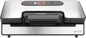 Vacuum Sealer Machine, 90Kpa 130W Powerful Dual Pump and Dual Sealing, Dry and Moist Food Storage, Automatic and Manual Air Sealing System with Built-in Cutter, with Seal Bag and External Hose Vacuum Sealer Machine, 90Kpa 130W Powerful Dual Pump and Dual Sealing, Dry and Moist Food Storage, Automatic and Manual Air Sealing System with Built-in Cutter, with Seal Bag and External Hose
