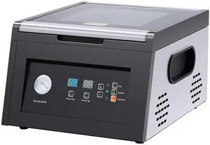 Chamber Vacuum Sealer, 380W Vacuum Pump Power, Sealing Bag Packing Machine for Wet Foods, Meat, Compact Design with 11.5 in Sealing Length, Ideal Commercial Sealer for Professional and Home Use Chamber Vacuum Sealer, 380W Vacuum Pump Power, Sealing Bag Packing Machine for Wet Foods, Meat, Compact Design with 11.5 in Sealing Length, Ideal Commercial Sealer for Professional and Home Use