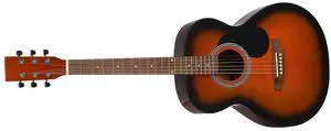 40 in Dreadnought Acoustic Guitar Beginner Bundle with Gig Bag Adult Sunburst 40 in Dreadnought Acoustic Guitar Beginner Bundle with Gig Bag Adult Sunburst