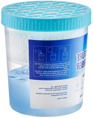 Moisture Absorber Bucket, 2 Packs 16.2 oz Hi-Capacity Moisture Absorber Bucket with 800ml Storage Area & Reusable Outer Bucket for Long-Term Use, Fragrance Free Moisture Absorber for Fresher Air Moisture Absorber Bucket, 2 Packs 16.2 oz Hi-Capacity Moisture Absorber Bucket with 800ml Storage Area & Reusable Outer Bucket for Long-Term Use, Fragrance Free Moisture Absorber for Fresher Air
