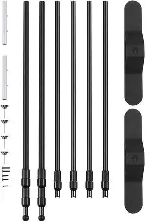 Telescopic Backdrop Banner Stand 8' x 8' Banner Stand Adjustable Step and Repeat Backdrop Banner Stand Retractable Banner Stand with Carrying Bag (8 ft) Telescopic Backdrop Banner Stand 8' x 8' Banner Stand Adjustable Step and Repeat Backdrop Banner Stand Retractable Banner Stand with Carrying Bag (8 ft)