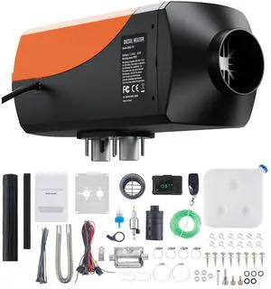 Bluetooth App Control Diesel Air Heater, 12V 8KW Diesel Heater with Automatic Altitude Adjustment, Remote Control and LCD, Diesel Parking Heater for RV Trailer Camper Van Boat Bluetooth App Control Diesel Air Heater, 12V 8KW Diesel Heater with Automatic Altitude Adjustment, Remote Control and LCD, Diesel Parking Heater for RV Trailer Camper Van Boat