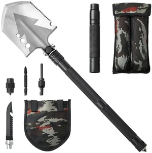 Survival Shovel 8 in 1 Camping Shovel Folding Multitool Portable Compact Survival Shovel 8 in 1 Camping Shovel Folding Multitool Portable Compact