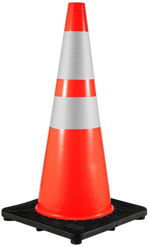 6Pack 36" Traffic Cones, Safety Road Parking Cone with Black Weighted Base, PVC Orange Traffic Safety Cones, Hazard Cones Reflective Collars for Construction Traffic Parking 6Pack 36" Traffic Cones, Safety Road Parking Cone with Black Weighted Base, PVC Orange Traffic Safety Cones, Hazard Cones Reflective Collars for Construction Traffic Parking