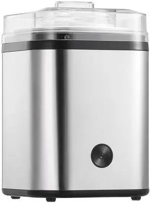 Ice Cream Maker, 2.11 Qt. Large Capacity, Electric Automatic Ice-Cream Machine, with Easy Operation & Cleaning, Stainless Steel Shell, for Homemade Frozen Yogurt, Fruit Sorbet, Gelato, Silver Ice Cream Maker, 2.11 Qt. Large Capacity, Electric Automatic Ice-Cream Machine, with Easy Operation & Cleaning, Stainless Steel Shell, for Homemade Frozen Yogurt, Fruit Sorbet, Gelato, Silver