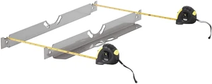Wheel Alignment Tool, 2-Pack Toe Alignment Toe Plates, Stainless Steel Wheel Alignment Tool Plate, Toe Angle Accurate Measurement, Includes 2 Measuring Tapes & Conversion Chart Wheel Alignment Tool, 2-Pack Toe Alignment Toe Plates, Stainless Steel Wheel Alignment Tool Plate, Toe Angle Accurate Measurement, Includes 2 Measuring Tapes & Conversion Chart