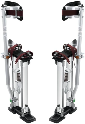 Drywall Stilts Aluminum Tool Stilts 18''-30'' Adjustable Painting Taping Drywall Stilts Aluminum Tool Stilts 18''-30'' Adjustable Painting Taping