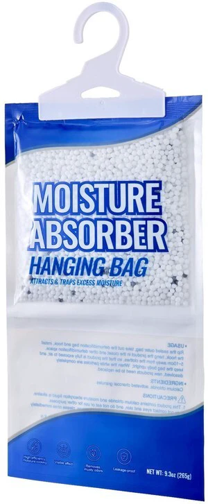 Hanging Moisture Absorber, 9.3 oz Hanging Closet Dehumidifier Bags(10 Packs), Fragrance Free Moisture Bags in Wardrobes, Bedrooms, Bathrooms Hanging Moisture Absorber, 9.3 oz Hanging Closet Dehumidifier Bags(10 Packs), Fragrance Free Moisture Bags in Wardrobes, Bedrooms, Bathrooms