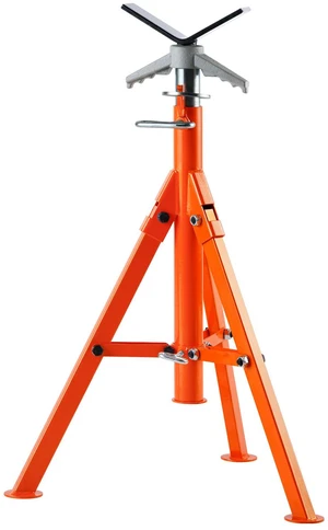 Pipe Stand, 2500LBS Heavy Duty Pipe Jack Stands, 27.2"-52" Height Adjustable V Head Pipe Stand, 45# Steel Folding Jack Stand for 1/2-12 inches Pipes Pipe Stand, 2500LBS Heavy Duty Pipe Jack Stands, 27.2"-52" Height Adjustable V Head Pipe Stand, 45# Steel Folding Jack Stand for 1/2-12 inches Pipes