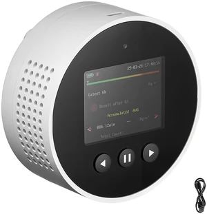 Radon Air Quality Meter Detector for Home 3.3Bq to 37kBq/m³ Battery Powered Radon Air Quality Meter Detector for Home 3.3Bq to 37kBq/m³ Battery Powered