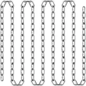 Grade 30 Chain 3/16 Inch by 100Ft Length Grade 30 Proof Coil Chain Zinc Plated Grade 30 Chain for Towing Logging Agriculture and Guard Rails Grade 30 Chain 3/16 Inch by 100Ft Length Grade 30 Proof Coil Chain Zinc Plated Grade 30 Chain for Towing Logging Agriculture and Guard Rails