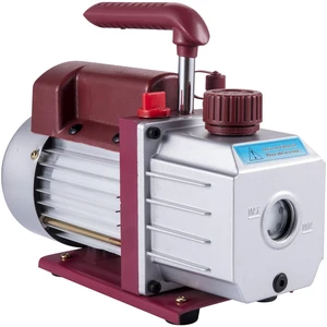 Vacuum Pump 4.5CFM Vacuum Pump HVAC Single-Stage Rotary Vane Vacuum Pump 1/3HP 5PA Ultimate Air Conditioning Refrigerant Vacuum Pump Vacuum Pump 4.5CFM Vacuum Pump HVAC Single-Stage Rotary Vane Vacuum Pump 1/3HP 5PA Ultimate Air Conditioning Refrigerant Vacuum Pump
