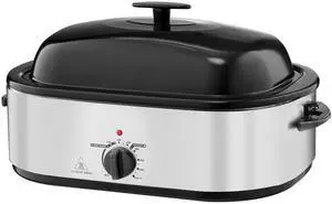 Electric Roaster Oven 20QT Electric Roasting Pan with Self-Basting Lid Electric Roaster Oven 20QT Electric Roasting Pan with Self-Basting Lid