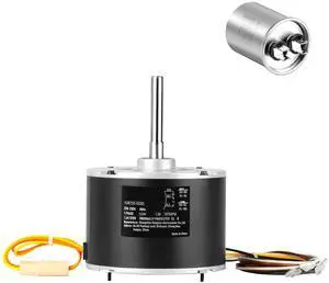 Condenser Fan Motor K55HXJKL-2918, 51-23055-11, 1/5 HP 208-230V, 1075RPM, OEM Standard Upgraded Replacement Condenser Motor Reversible Rotating, Explosion-proof CBB65 5F/370V Capacitor Condenser Fan Motor K55HXJKL-2918, 51-23055-11, 1/5 HP 208-230V, 1075RPM, OEM Standard Upgraded Replacement Condenser Motor Reversible Rotating, Explosion-proof CBB65 5F/370V Capacitor