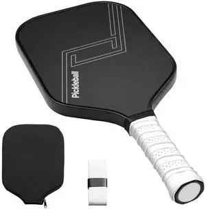 Pro Carbon Fiber Pickleball Paddle Honeycomb Core Racket for Adults Black Pro Carbon Fiber Pickleball Paddle Honeycomb Core Racket for Adults Black