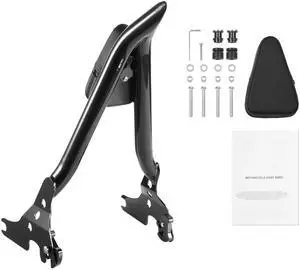 Motorcycle Backrest Sissy Bar for Harley-Davidson Touring Models 26-28 in Height Motorcycle Backrest Sissy Bar for Harley-Davidson Touring Models 26-28 in Height