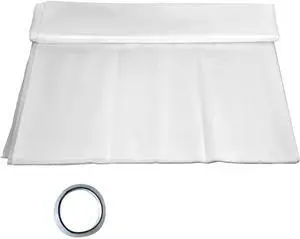 Greenhouse Film 12 x 25 ft, Greenhouse Polyethylene Film 6 Mil Thickness, Greenhouse Clear Plastic Film UV Resistant, Polyethylene Film Keep Warming, Greenhouse Plastic Superior Toughness Greenhouse Film 12 x 25 ft, Greenhouse Polyethylene Film 6 Mil Thickness, Greenhouse Clear Plastic Film UV Resistant, Polyethylene Film Keep Warming, Greenhouse Plastic Superior Toughness