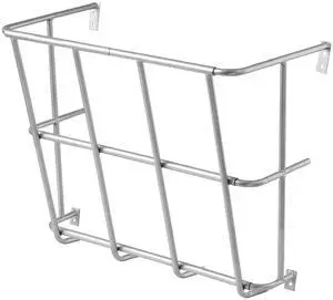 Livestock Hay Feeder 18.5 Gallons Wall Mounted Goat Hay Rack for Horses Livestock Hay Feeder 18.5 Gallons Wall Mounted Goat Hay Rack for Horses