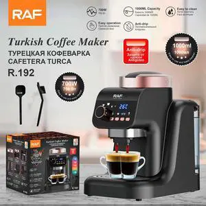 Turkish and Arabic Coffee Maker Self-Cleaning, Dual-Cup, Anti-Drip Design Turkish and Arabic Coffee Maker Self-Cleaning, Dual-Cup, Anti-Drip Design