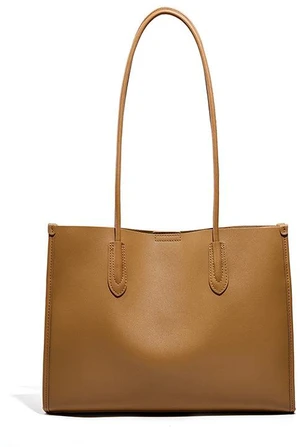 Genuine Leather Women's Shoulder Handbags Bronze Genuine Leather Women's Shoulder Handbags Bronze