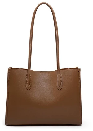 Genuine Leather Women's Shoulder Handbags Brown Genuine Leather Women's Shoulder Handbags Brown