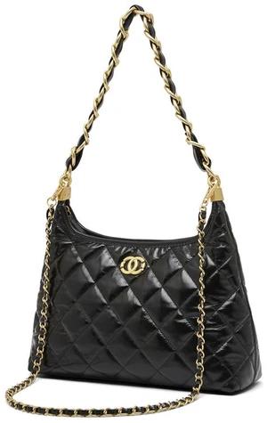Genuine Leather Hobo Purses and Handbags for Women Ladies Shoulder Crossbody Purse Black Genuine Leather Hobo Purses and Handbags for Women Ladies Shoulder Crossbody Purse Black