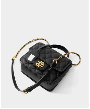 Genuine Leather Crossbody Bags for Women Trendy Ladies Shoulder Purse Satchel HandBag with Chain Strap Black Genuine Leather Crossbody Bags for Women Trendy Ladies Shoulder Purse Satchel HandBag with Chain Strap Black