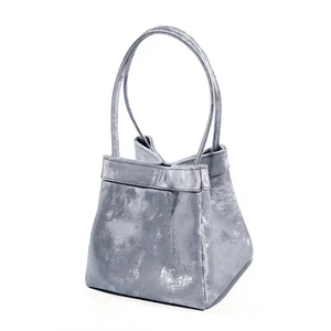 Genuine Leather Fashion Women's Handbag Messenger Bag Silver Genuine Leather Fashion Women's Handbag Messenger Bag Silver
