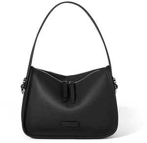 Genuine Leather Hobo Shoulder Bag For Women Large Crossbody Bag Black Genuine Leather Hobo Shoulder Bag For Women Large Crossbody Bag Black