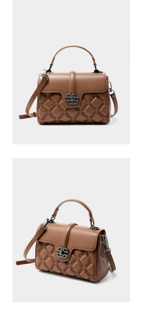 Women Leather Crossbody Bags Women's Tote Shoulder Bag Brown Women Leather Crossbody Bags Women's Tote Shoulder Bag Brown
