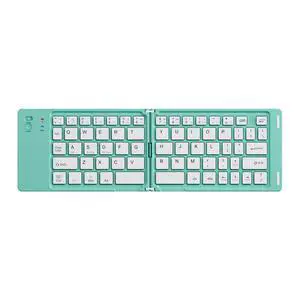 New ultra-slim, foldable Bluetooth keyboard; rechargeable and compatible with smartphones, Ipad, and laptops Green New ultra-slim, foldable Bluetooth keyboard; rechargeable and compatible with smartphones, Ipad, and laptops Green