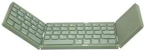 New Portable Ultra-Slim Wireless Mini Tri-Fold Bluetooth Keyboard with Touchpad For Phones, Ipad, and Office Green New Portable Ultra-Slim Wireless Mini Tri-Fold Bluetooth Keyboard with Touchpad For Phones, Ipad, and Office Green