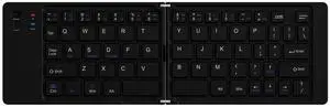 New ultra-slim, foldable Bluetooth keyboard; rechargeable and compatible with smartphones, Ipad, and laptops Black New ultra-slim, foldable Bluetooth keyboard; rechargeable and compatible with smartphones, Ipad, and laptops Black