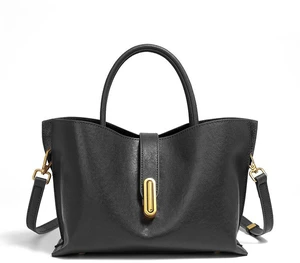 Genuine Leather Women's Crossbody Bag Black Genuine Leather Women's Crossbody Bag Black