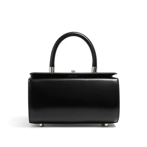 Genuine Leather Fashion Simple Shoulder Crossbody Women's Bag Black Genuine Leather Fashion Simple Shoulder Crossbody Women's Bag Black