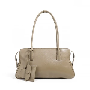 Genuine Leather Women Shoulder Handbag Tote Hobo Handbag Grey Genuine Leather Women Shoulder Handbag Tote Hobo Handbag Grey