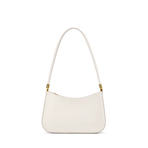 Genuine Leather Women's Tote Bag White Genuine Leather Women's Tote Bag White