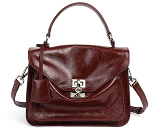 Genuine Leather Women Shoulder Handbag Tote Hobo Purses Handbag Red Genuine Leather Women Shoulder Handbag Tote Hobo Purses Handbag Red