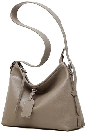 Genuine Leather Satchel Handbag for Women Vintage Handmade Shoulder Bag Grey Genuine Leather Satchel Handbag for Women Vintage Handmade Shoulder Bag Grey
