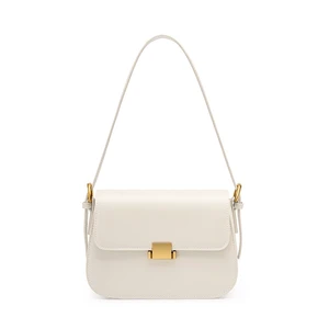 Women Genuine Leather Hobo Bags Tote Handbag White Women Genuine Leather Hobo Bags Tote Handbag White