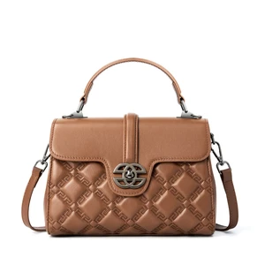 Women Leather Crossbody Bags Women's Tote Shoulder Bag Brown Women Leather Crossbody Bags Women's Tote Shoulder Bag Brown